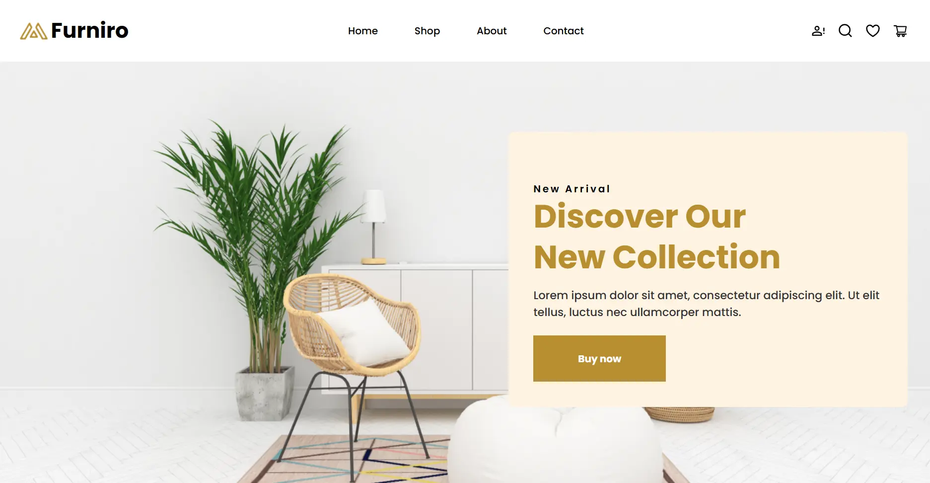 Furniro project thumbnail